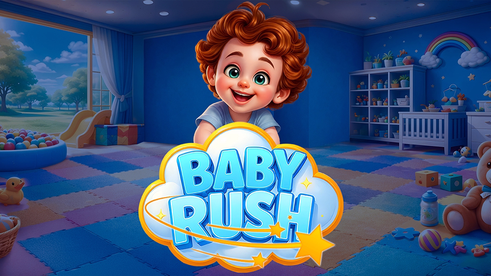 Baby Rush slot game art