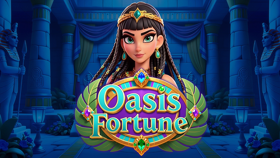 Oasis Fortune slot game art